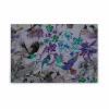 Leinwandbild VÖGEL – Blau-lila – 90 X 60 Cm 5