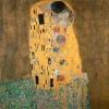 Leinwandbild DER KUSS – Klimt – 50 X 50 Cm 7